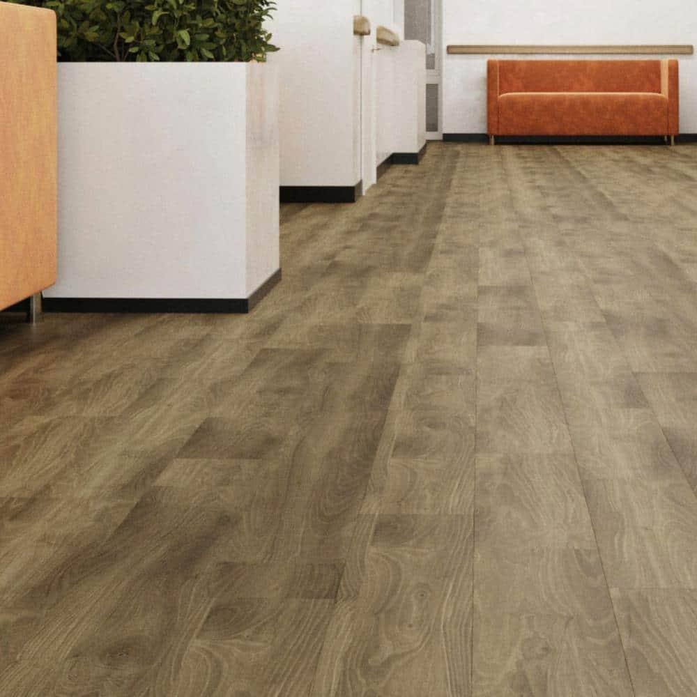 Lucida USA GlueCore Classic 22mil x 7.3" W x 48" L Glue Down Vinyl Tile Flooring