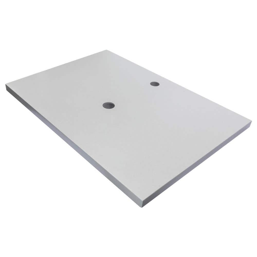 Eden Terrazzo 31'' Stone Single Bathroom Vanity Top