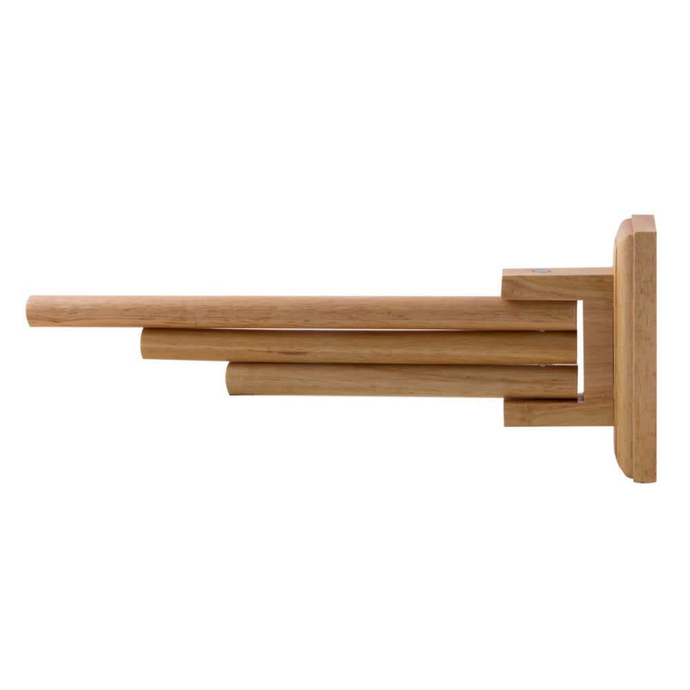22.8'' Wood Wall Towel Bar