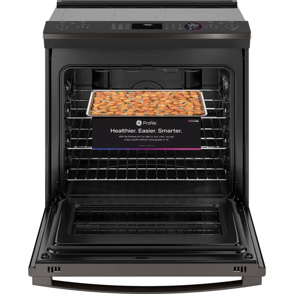 GE Profile™ GE Profile Smart Appliances 30" 5.3 cu.ft. Slide-in Electric Range PSS93BPTS