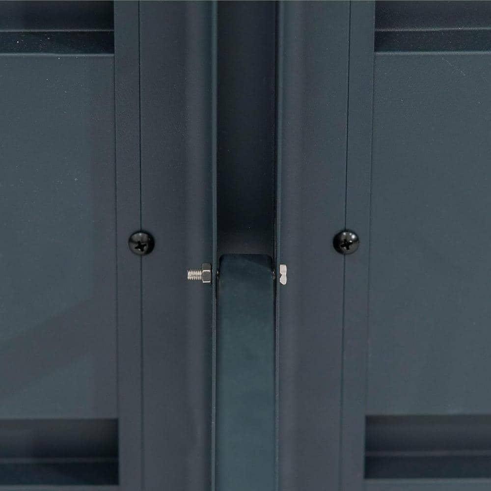 Vego Garden Modern 32" Tall Metal Outdoor Long Planter Box