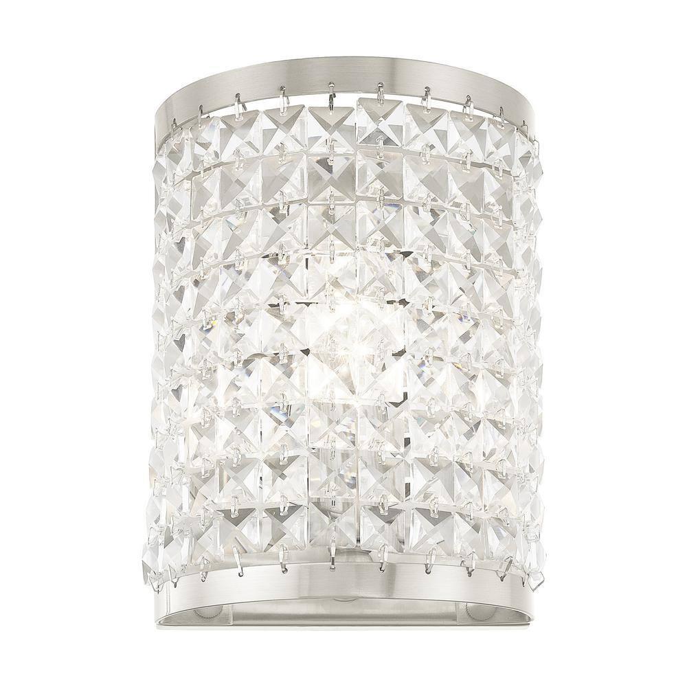 Livex Lighting Grammercy 1 - Light Wall Light in  Brushed Nickel