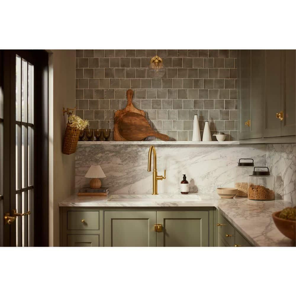 Edalyn by Studio McGee Pull-Down Kitchen Sink Faucet with Three-Function Sprayhead