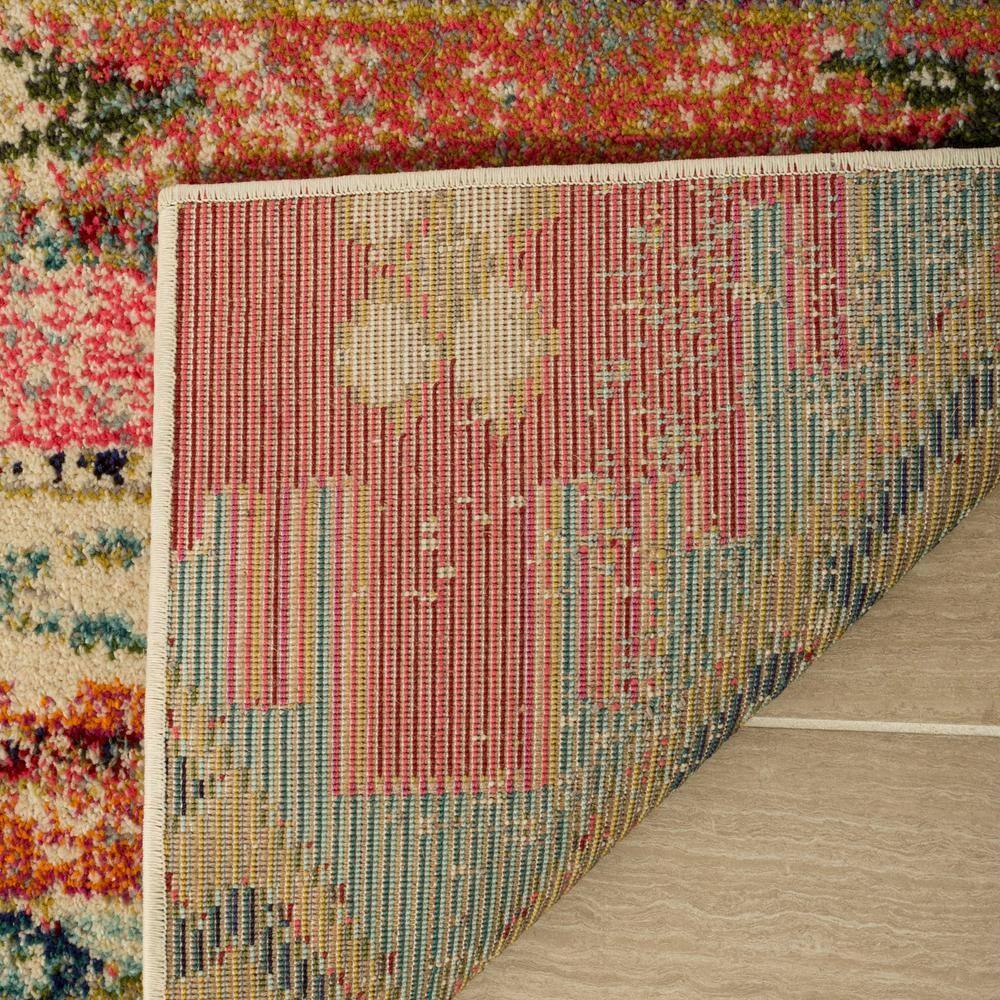 Monaco MNC222 Power Loomed Indoor Runner Rug - Multi - 2'2"x22' - Safavieh.