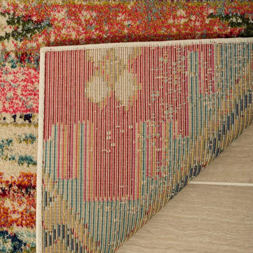 Monaco MNC222 Power Loomed Indoor Area Rug - Multi - 9'x12' - Safavieh