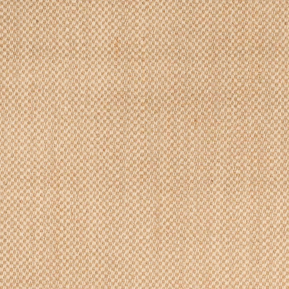 Natural Fiber NF141 Power Loomed Indoor Area Rug - Maize/Linen - 4'x4' - Safavieh.