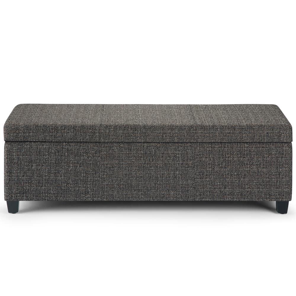 Simpli Home Avalon Storage Ottoman Bench,Assembled
