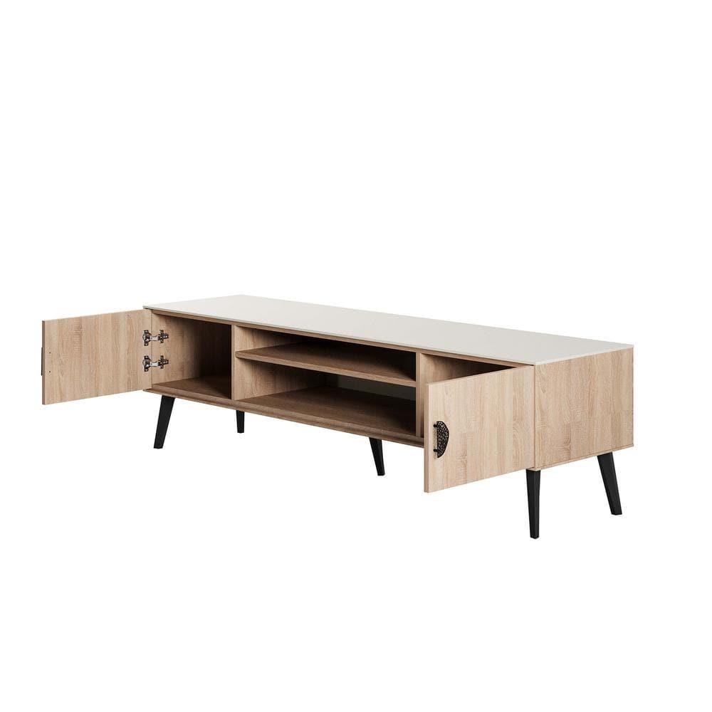 George Oliver Dalaylah 70.9" Mid-Century Modern TV Stand