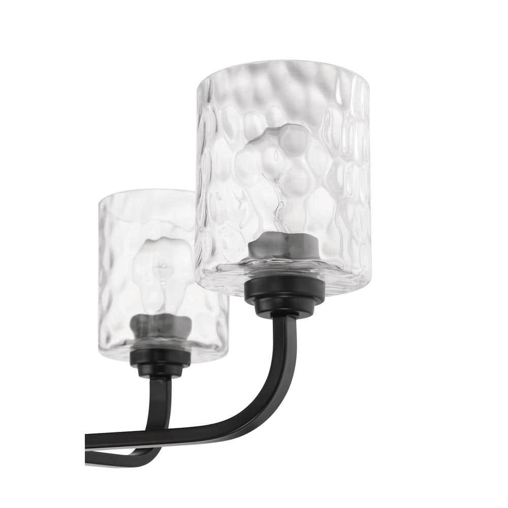 Craftmade Lighting 4 - Light Chandelier in  Flat Black