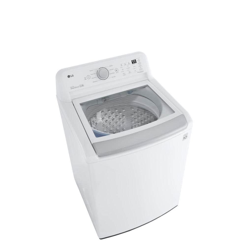 LG WT7150CW 5.0 Cu. Ft. White Mega Capacity Top Load Washer with TurboDrum™ Technology