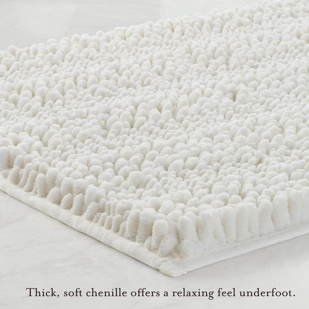 Laura Ashley Laura Ashley Astor Chenille Non-Slip Bath Mat