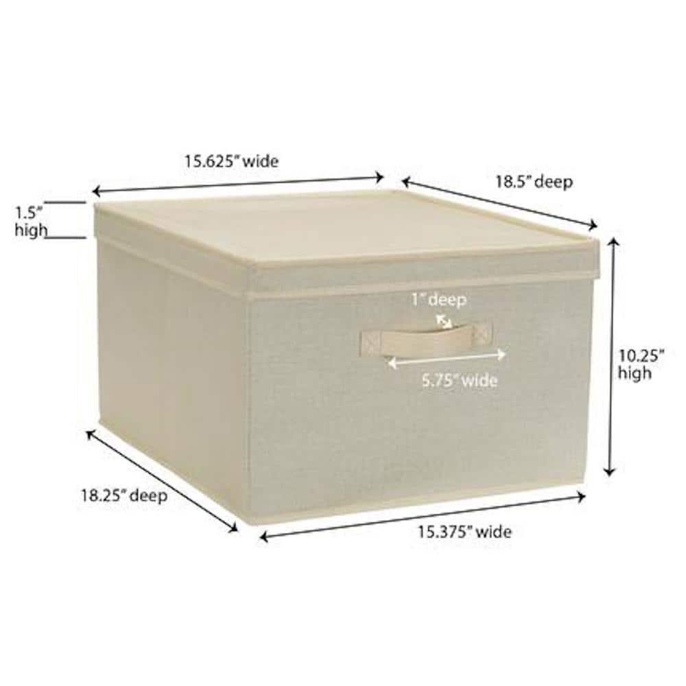 Household Essentials Household Essentials Fabric Bin (Set of 2)