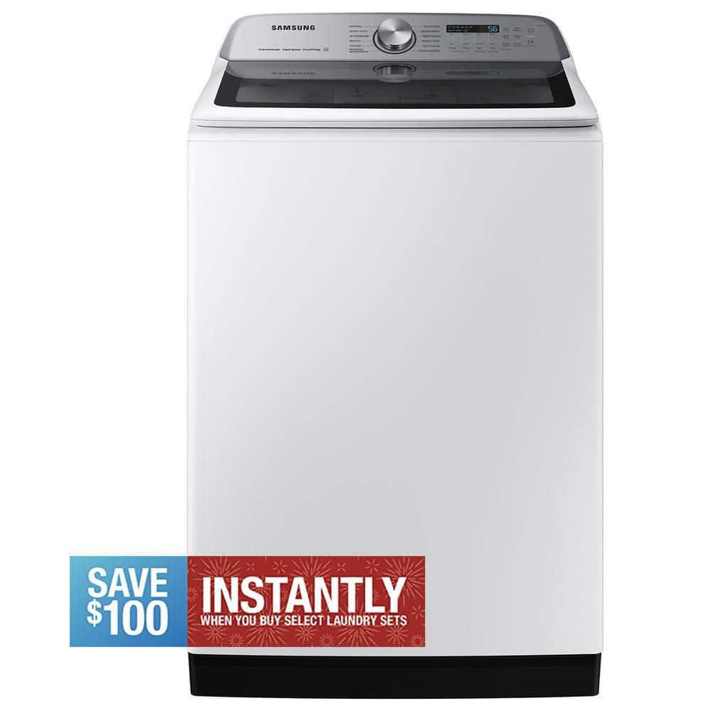 Samsung 5.2 cu. ft. Large Capacity Smart Top Load Washer with Super Speed Wash