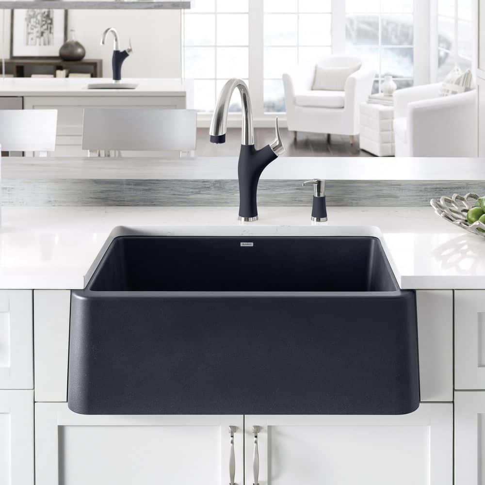 Ikon SILGRANIT 30" L x 19" W Farmhouse Sink