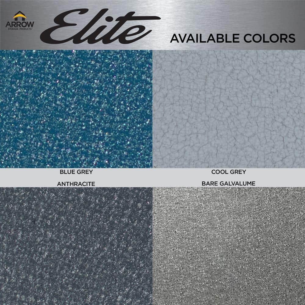 Elite 14 ft. W x 14 ft. D Metal Storage Shed