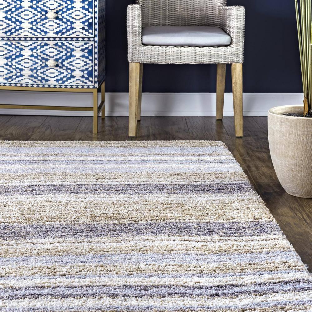 8'x10' Drey Ombre Shag Area Rug Denim - nuLOOM