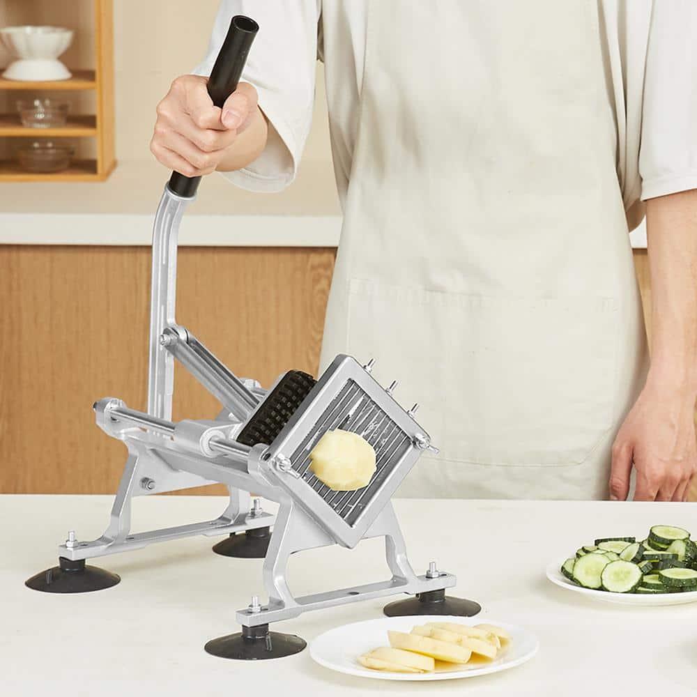 Commercial Stainless Steel and Aluminum Vegetable Slicer Machine