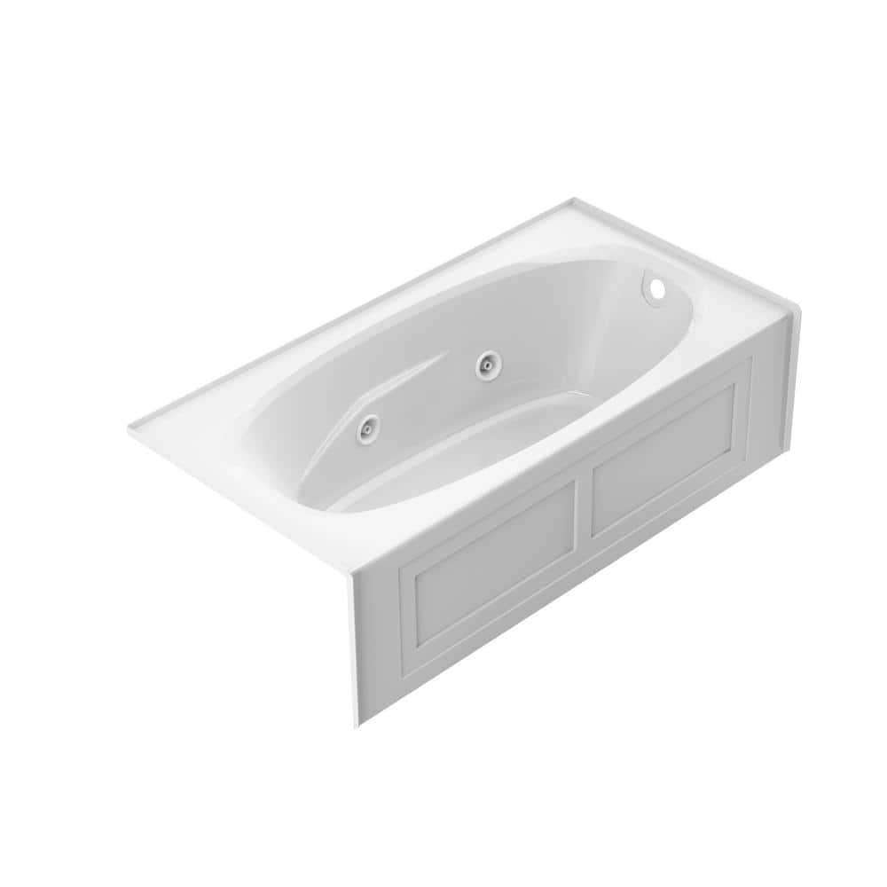 Amiga® 72" x 36" Drop In Whirlpool Acrylic Bathtub