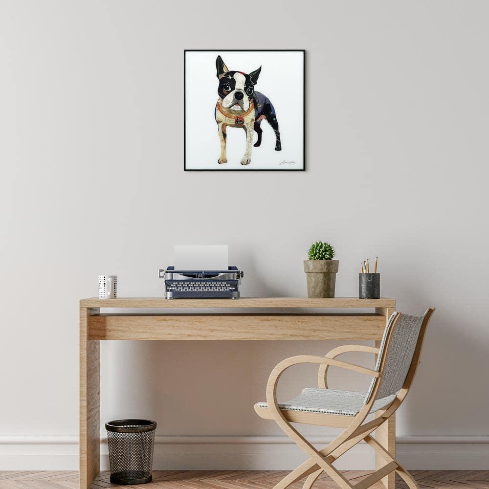 Red Barrel Studio® Apphia The Boxer - Picture Frame Graphic Art Print on Glass