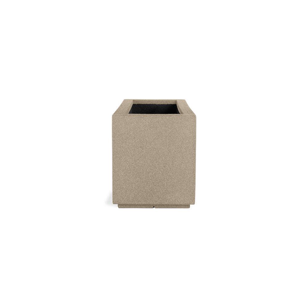Sandstone Granite Extra Large Rectangular Polymer Planter