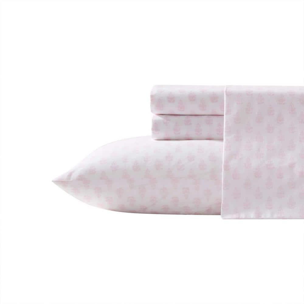 Laura Ashley Laura Ashley Printed Cotton Percale Sheet Set