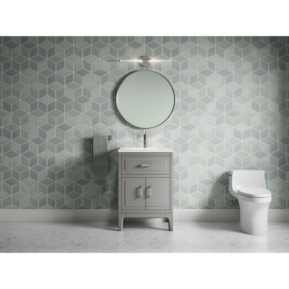 Seer 24" Freestanding Single Bathroom Vanity Cabinet with Sink and Quartz Top