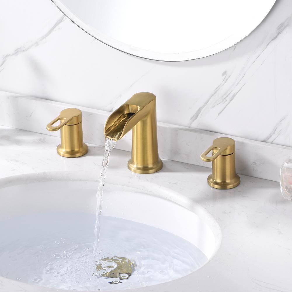 VividFall 8 in. Widespread 2-Handle Bathroom Faucet