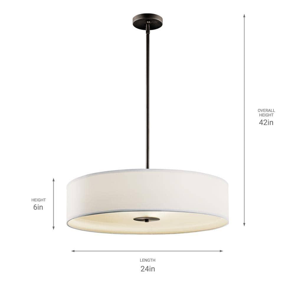Kichler Lighting 3 - Light Pendant in  Olde Bronze