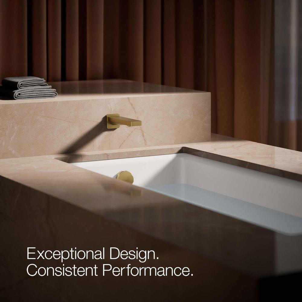 Parallel Wall Mounted Tub Spout Trim