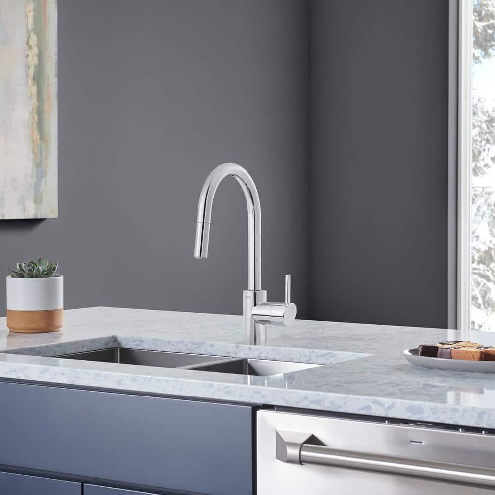 Concetto™ Single Handle Kitchen Faucet with Accessories 1.75 GPM