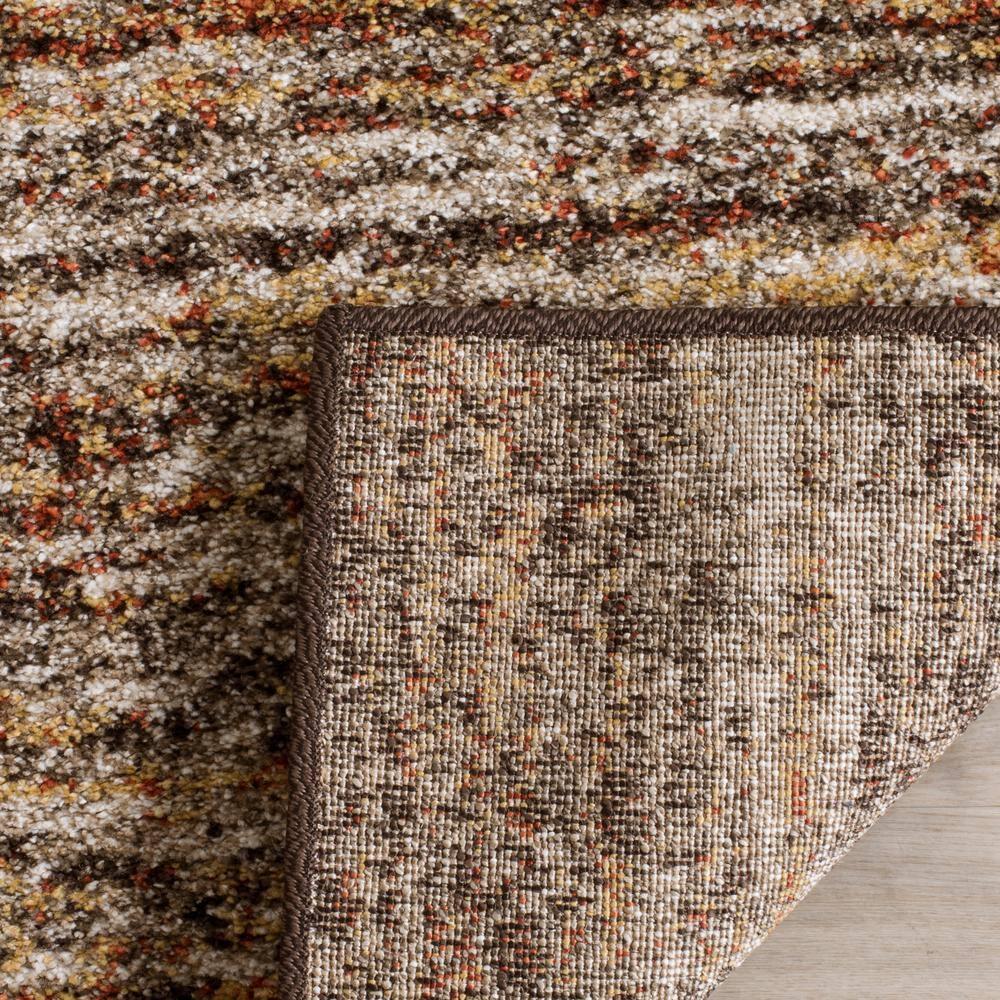 Retro RET2133 Power Loomed Indoor Area Rug - Ivory/Gold - 4'x6' - Safavieh.