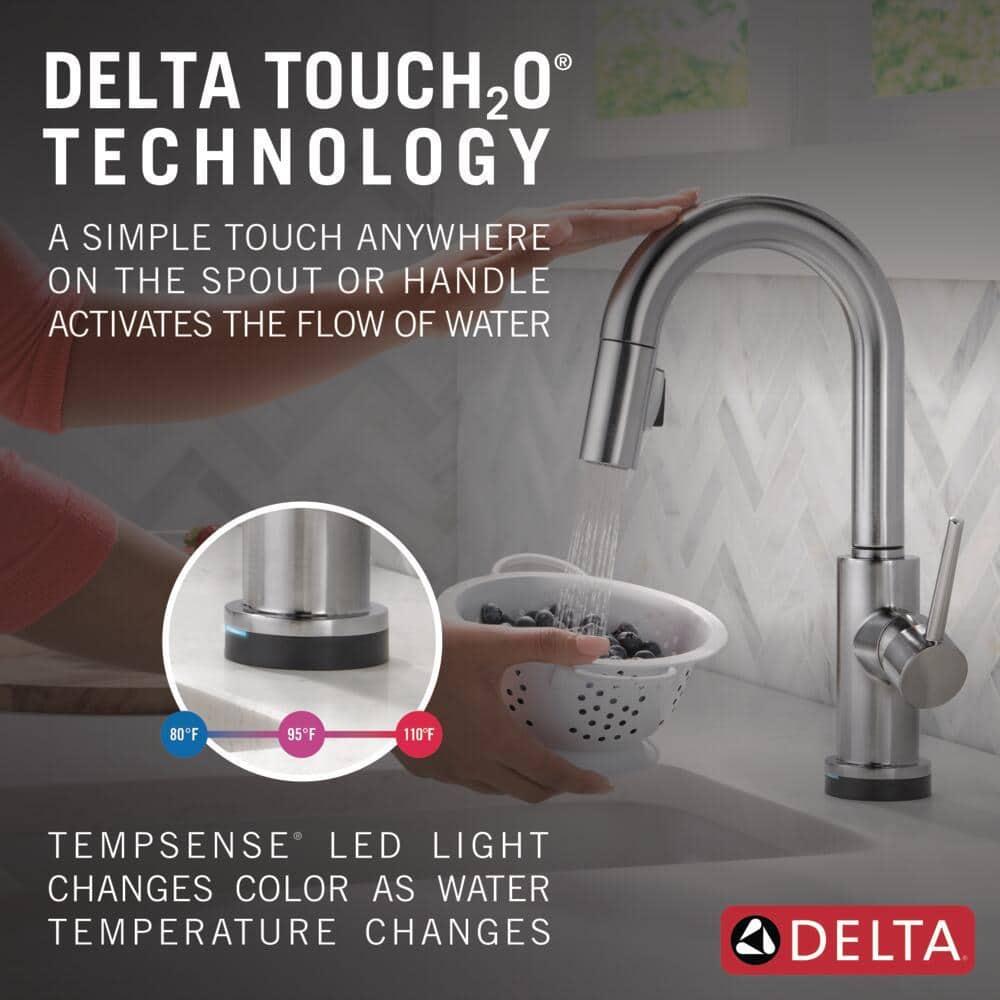 Trinsic Pull Down Touch Bar Faucet