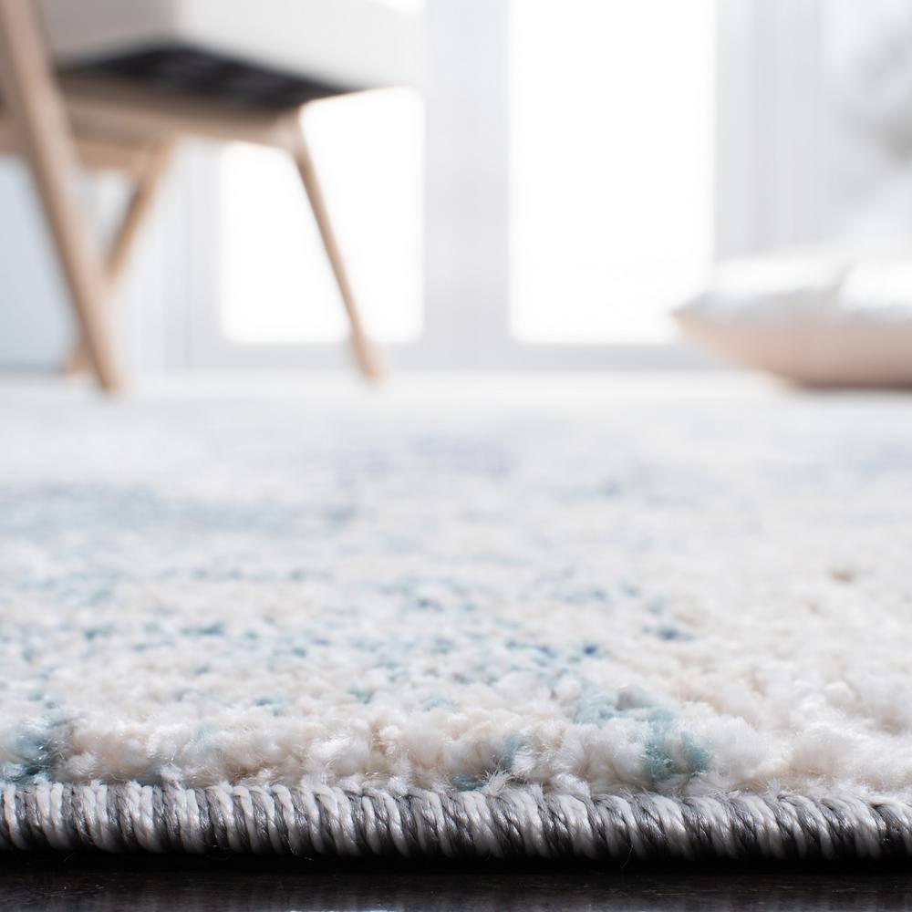 Shivan SHV778 Power Loomed Area Rug - Blue/Grey - 8'x10' - Safavieh.