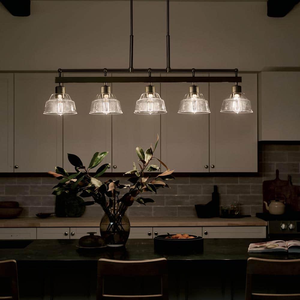 Kichler Lighting Eastmont 5 - Light Chandelier in  Brushed Brass