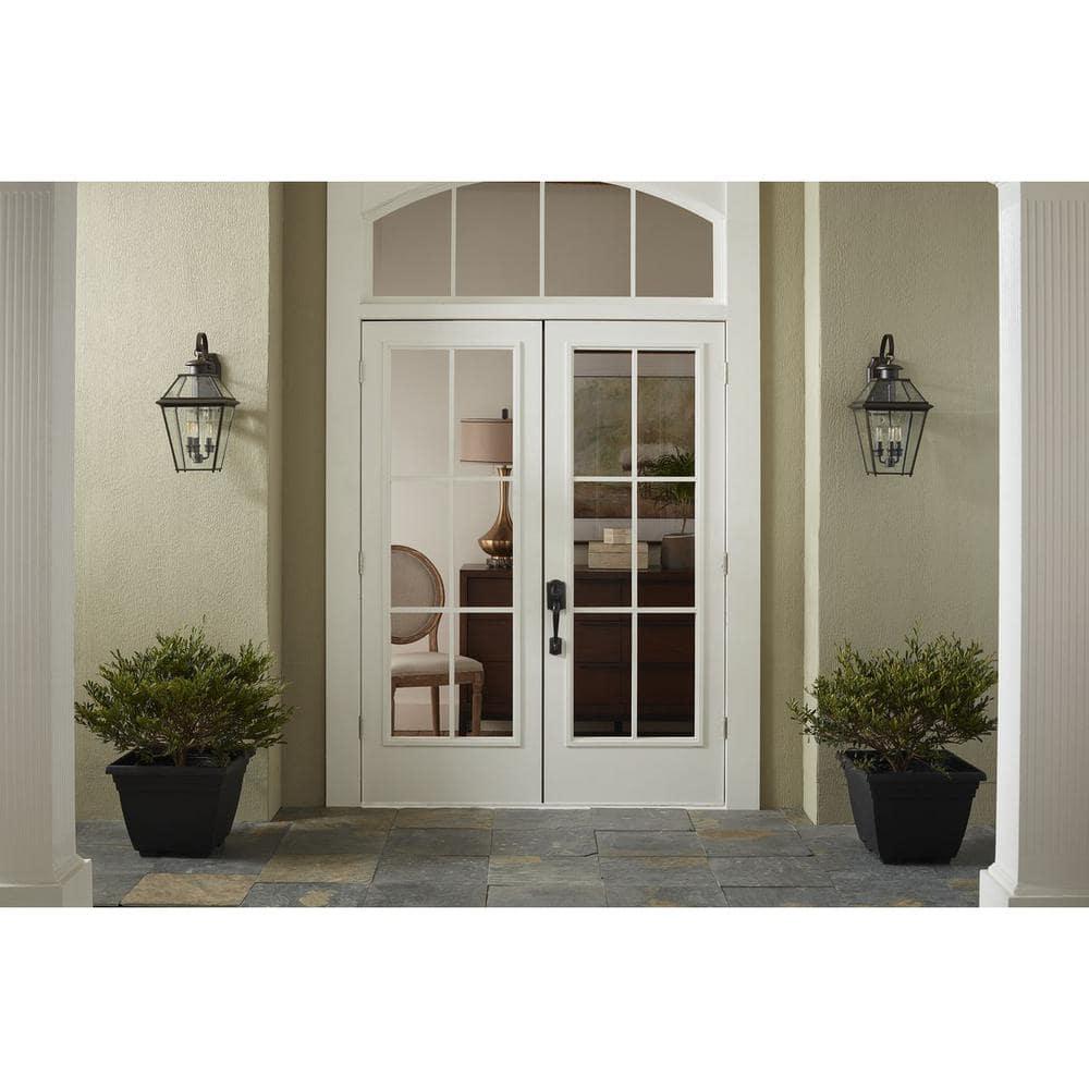 Calais 3 Light Empire Outdoor Wall Light