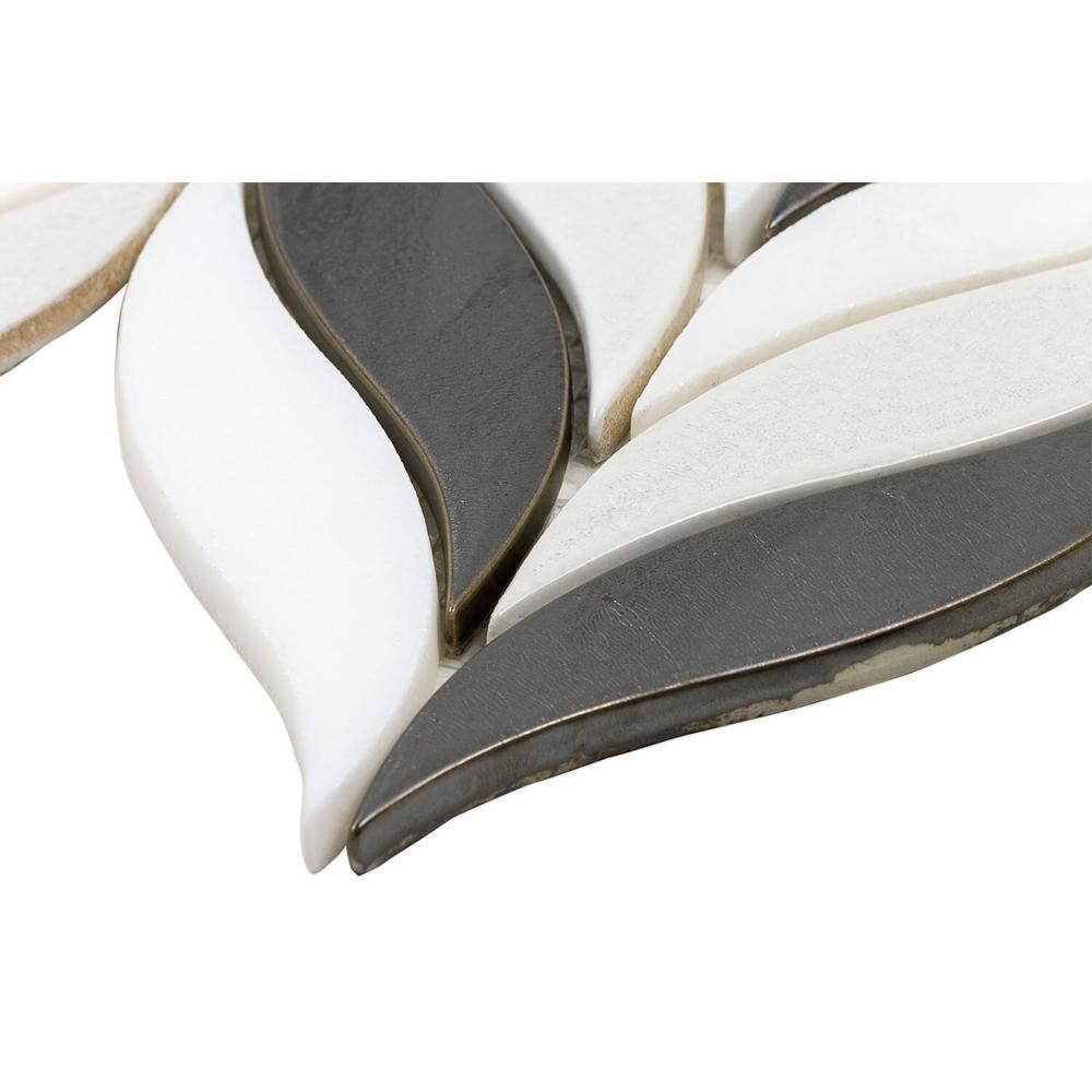 Divine Sprig 2" x 3" Ceramic Mosaic Wall Tile (0.86 Sq. Ft. / Sheet)