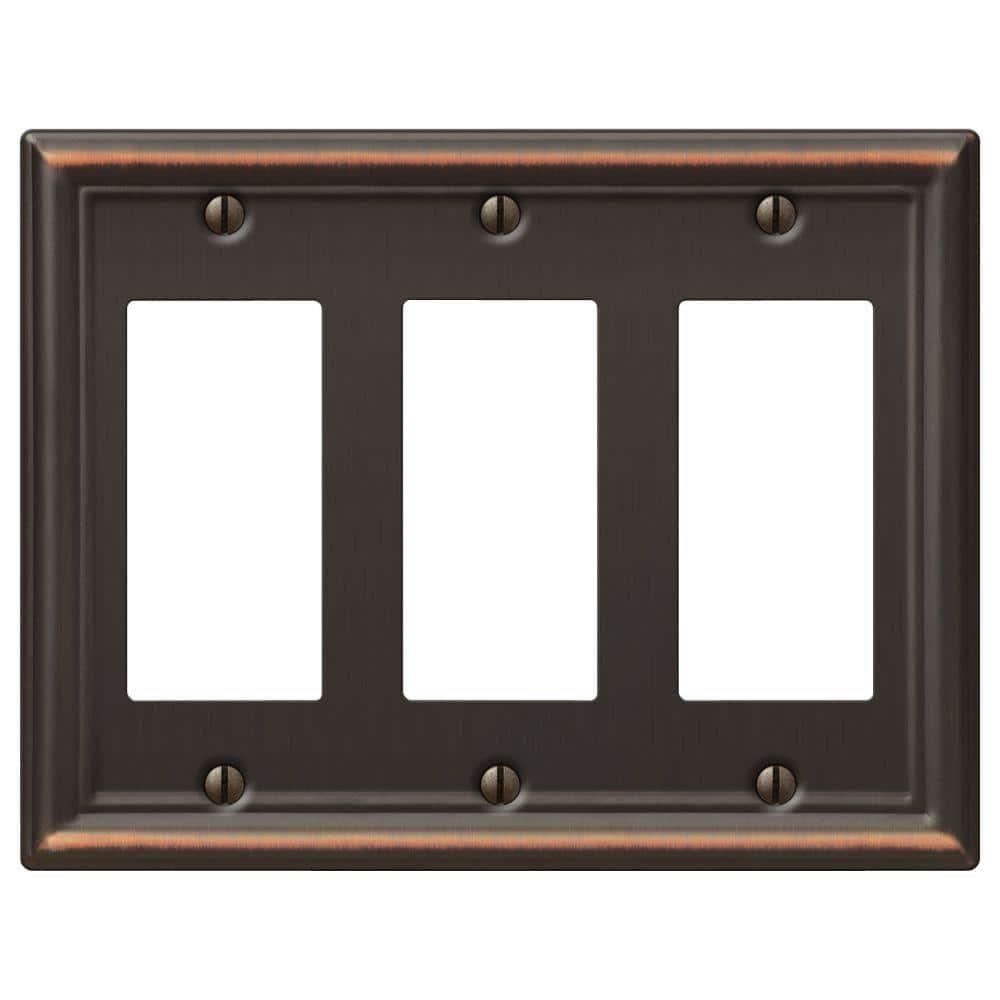 CKP Impressions 3 - Gang Rocker Standard Combination Wall Plate