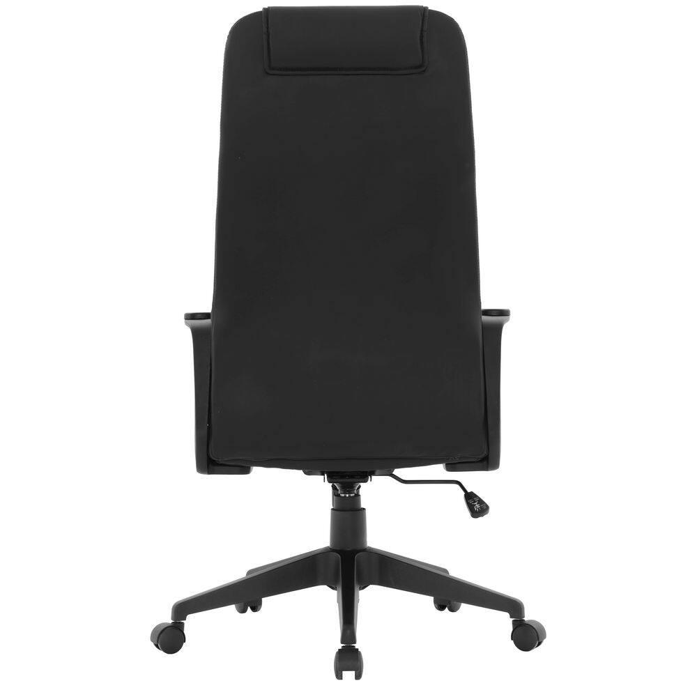 Inbox Zero Mylaya Leather/Polyester Office & Conference Chair – Adjustable, Tilt-Controlled Executive Ergonomic Seating with Swivel for Home Office, Conference Room