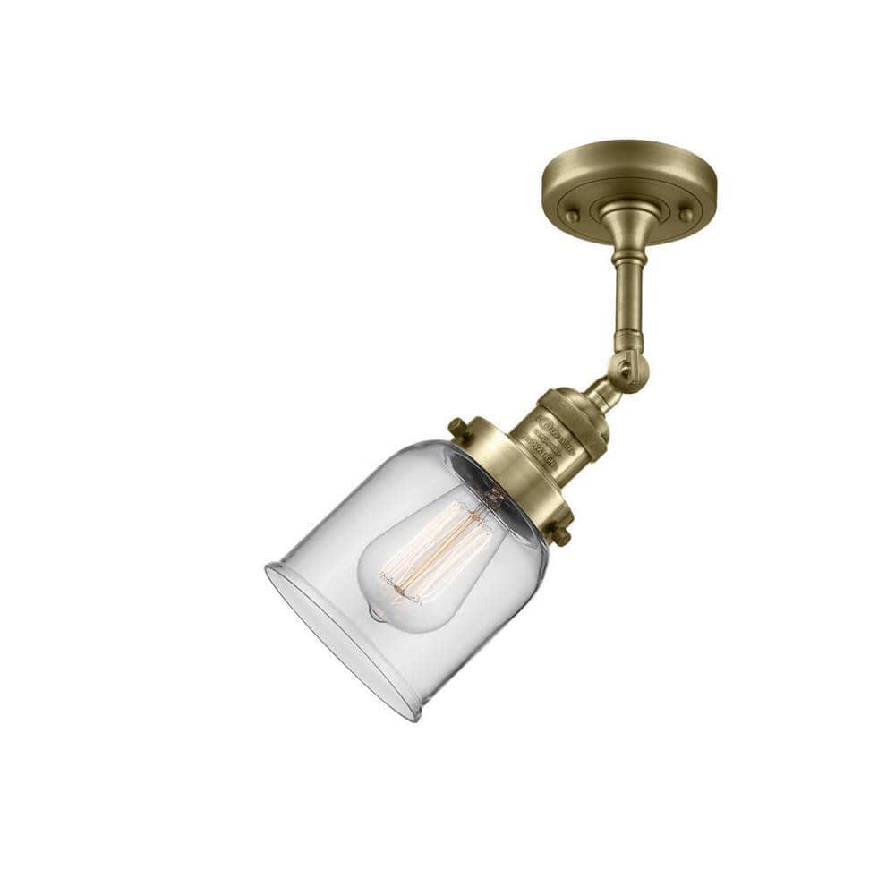 Innovations Lighting Bell 1 - Light Sconce in  Antique Brass