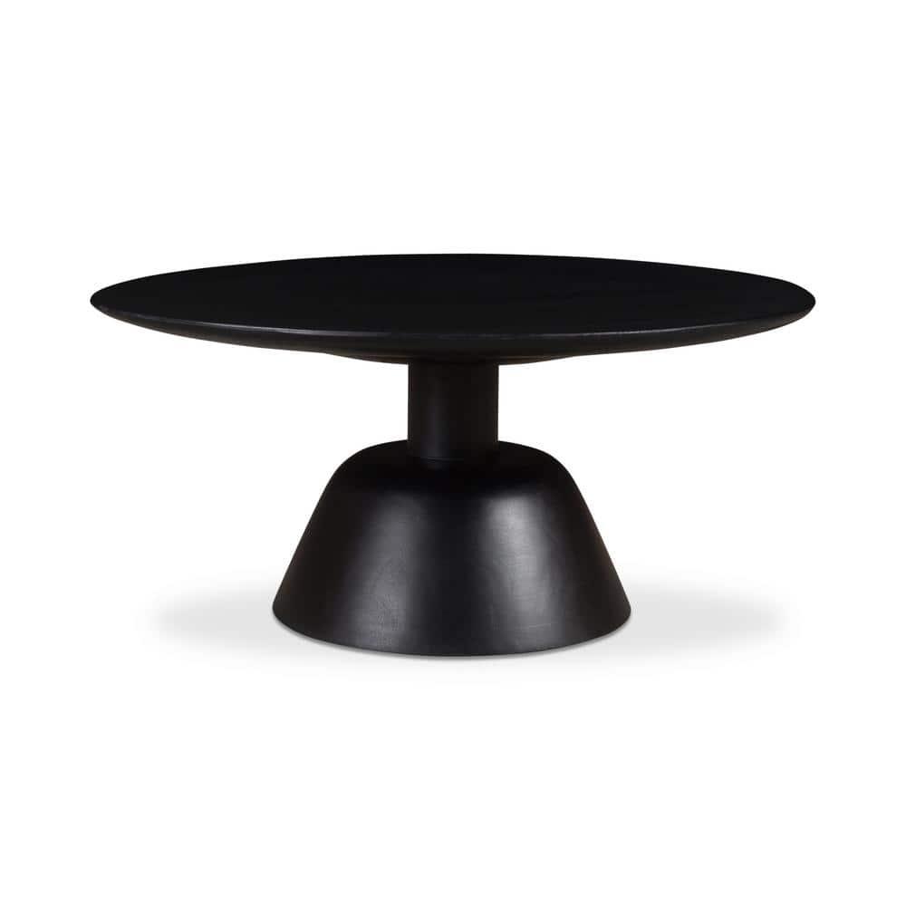 Dalton Round Coffee Table - Black