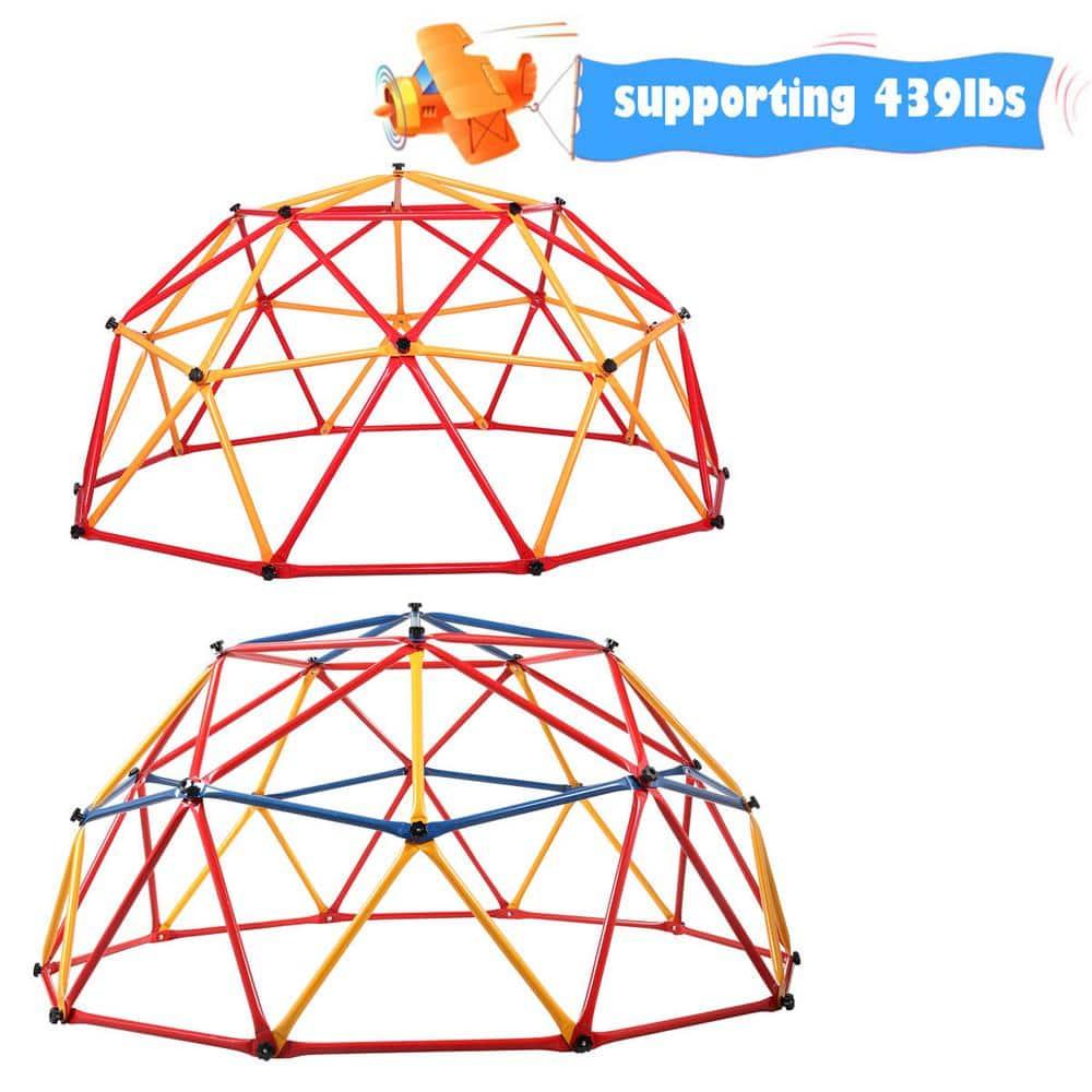 Hikids Dome Climber Play Center for Children Ages 3 to 8, Outdoor & Indoor Kids Jungle Gym Climbing Frame