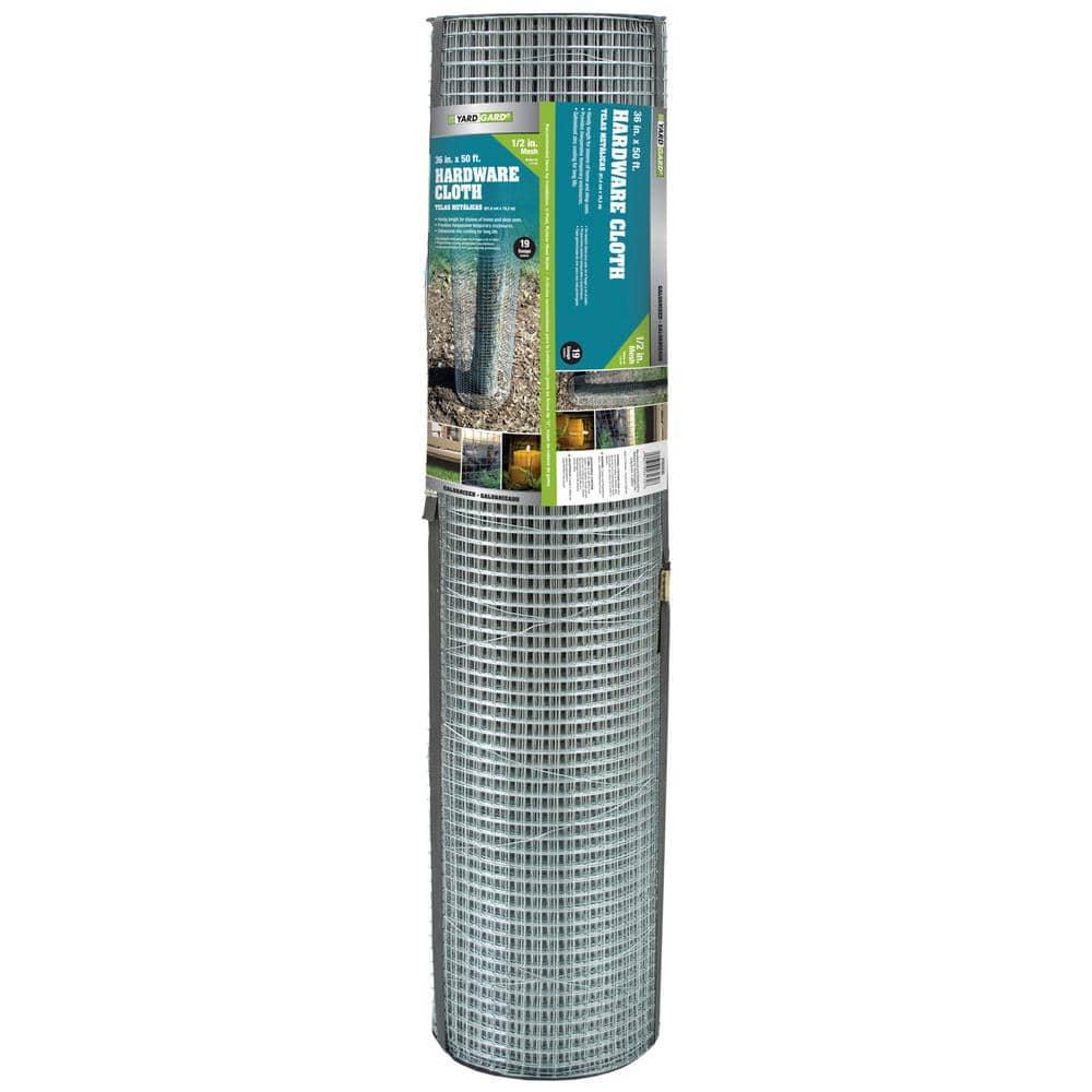 YARDGARD 36" x 50' 1/2" Mesh Hardware Cloth