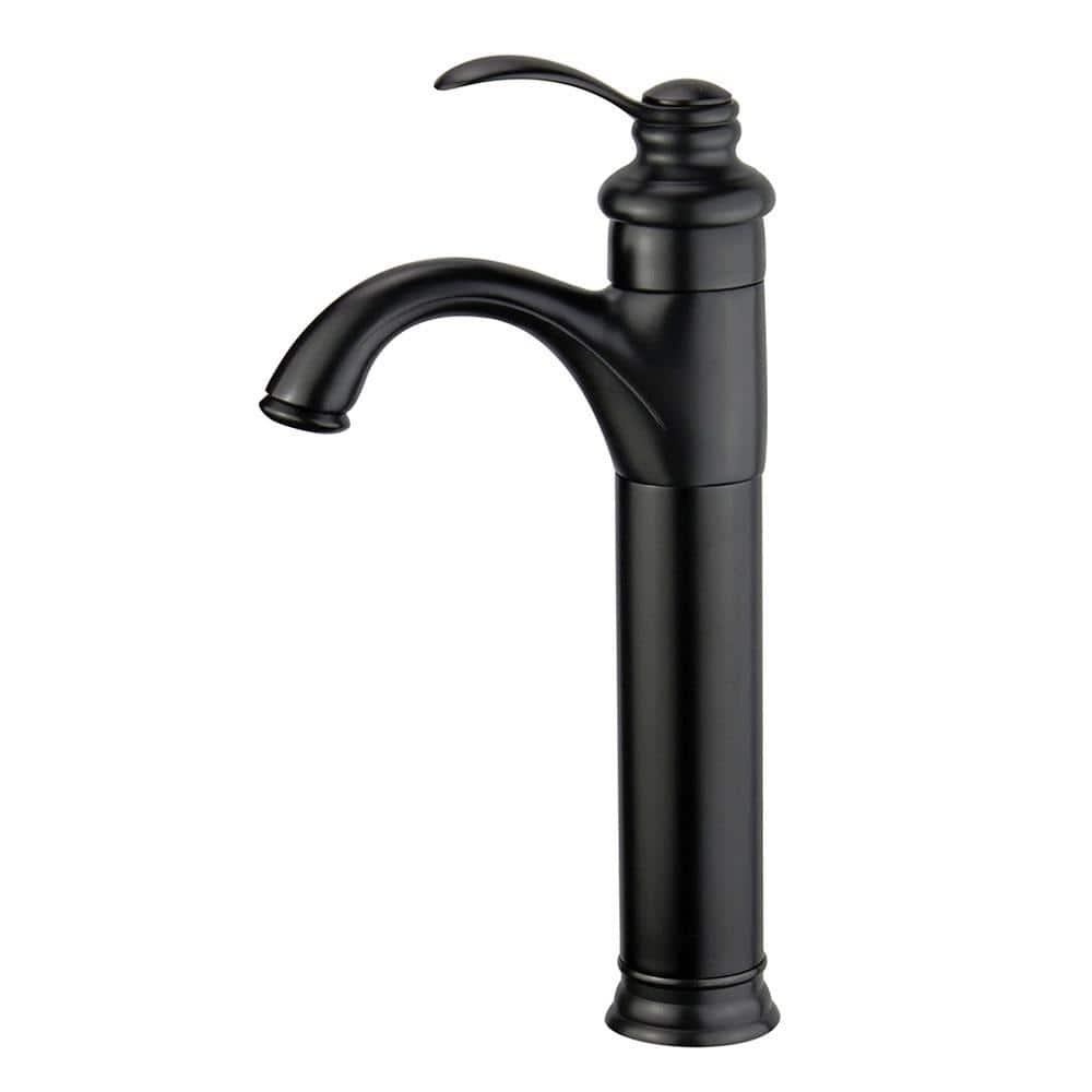 Madrid Single-Hole Single-handle Bathroom Faucet with Drain Assembly