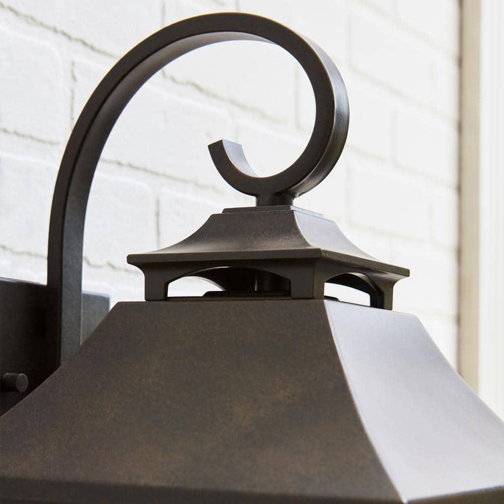 Generation Lighting Galena 19" High Sable Steel Outdoor Wall Light
