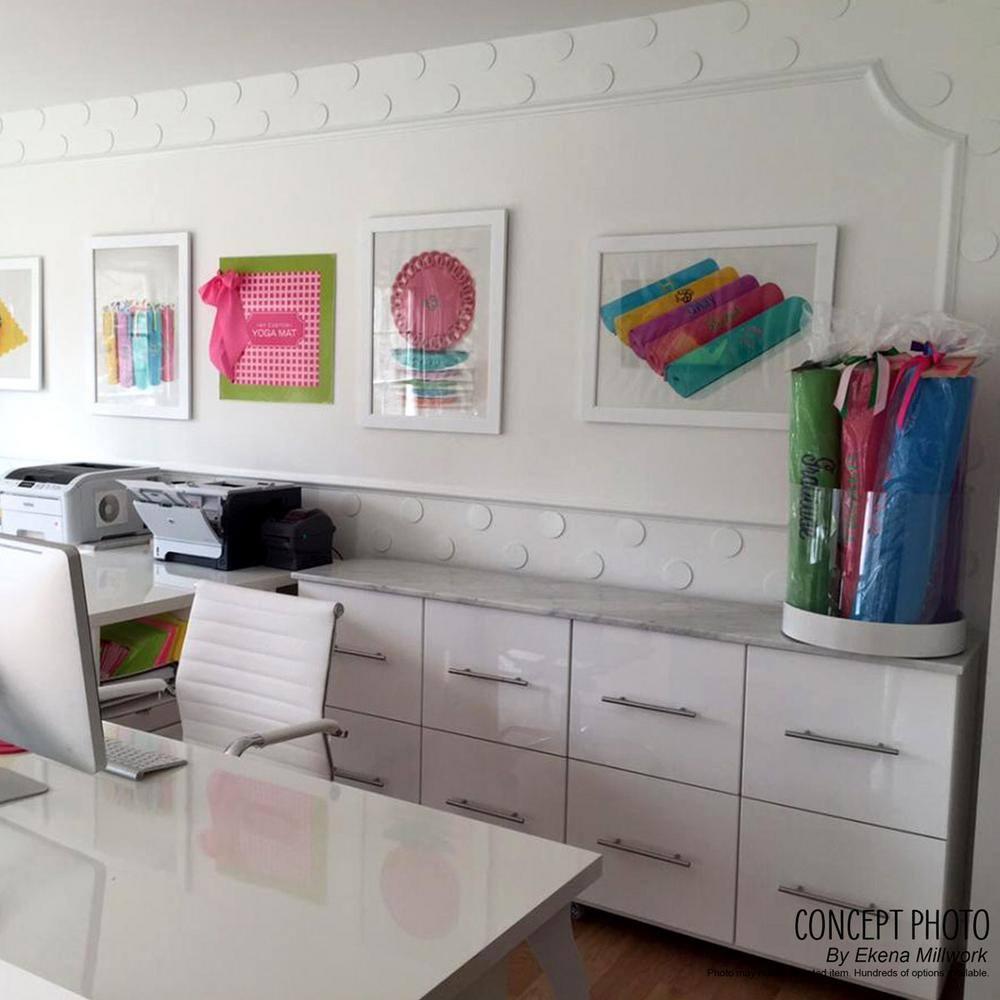 Ekena Millwork 1 5/8"H x 1/2"P x 94 1/2"L Ashford Smooth Panel Moulding