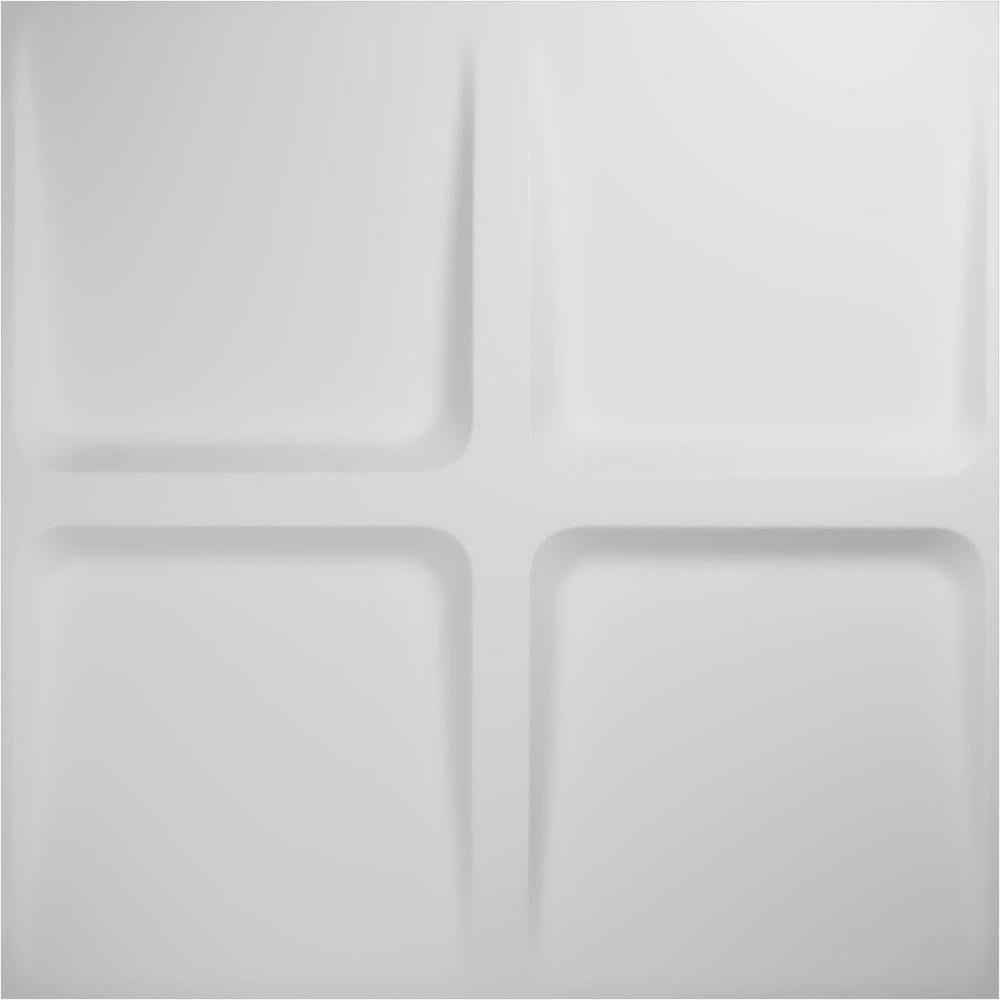 Ekena Millwork 19 5/8"W x 19 5/8"H Galveston EnduraWall Decorative 3D Wall Panel (Covers 2.67 Sq. Ft.)