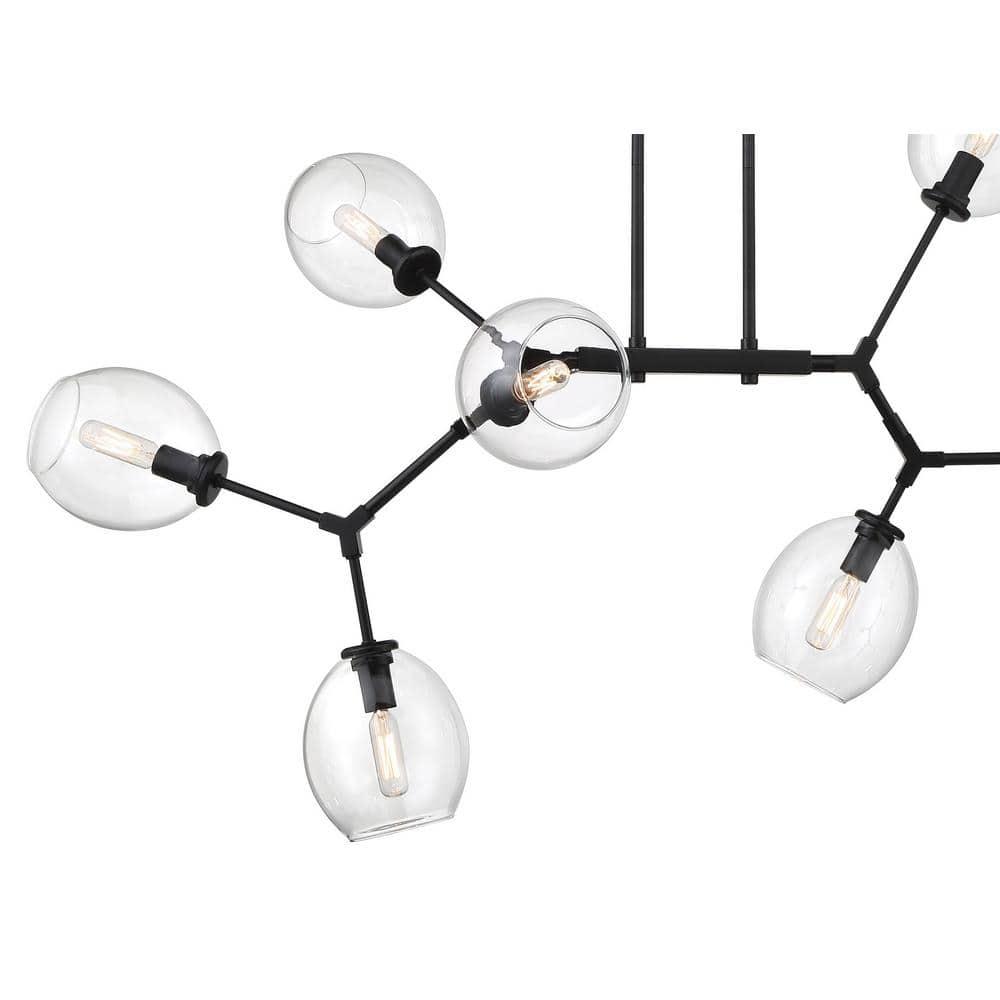 George Kovacs Lighting Nexpo 8 - Light Chandelier in Coal