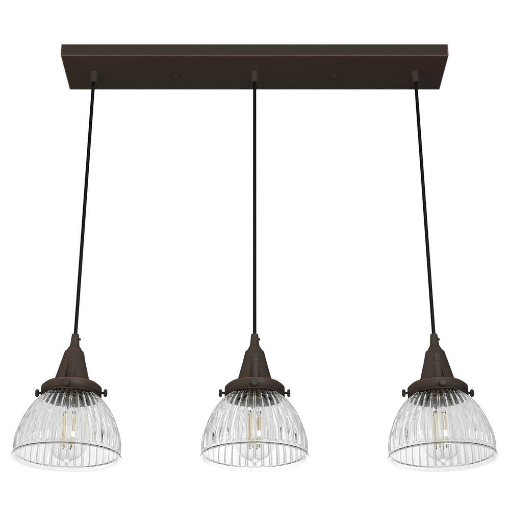 Hunter Fan Cypress Grove 3 - Light Cluster Bell Pendant