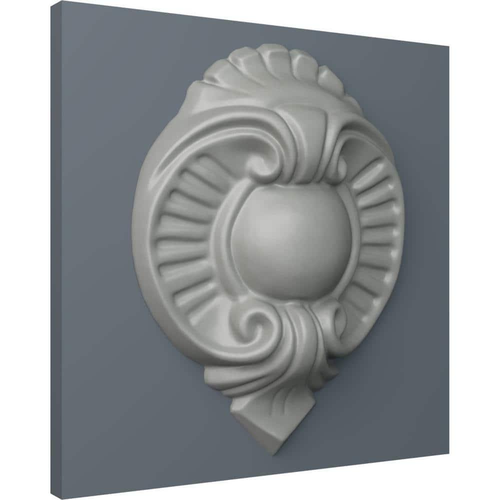 4 3/4"W x 6 1/4"H x 1 1/8"P Robin Center Onlay