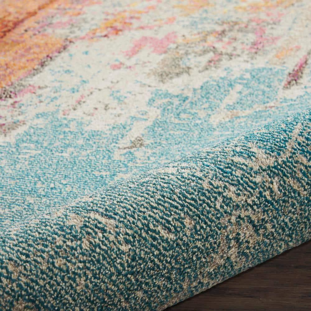 Nourison Celestial CES02 Sealife Area Rug 7'10" x 10'6"
